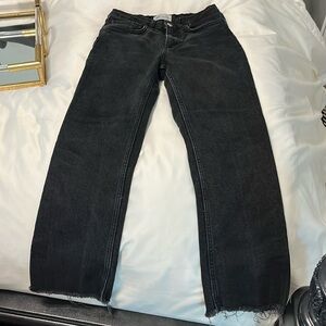 Zara cropped jeans size 4